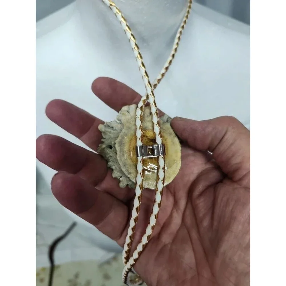 Extra fancy  crown  bolo tie